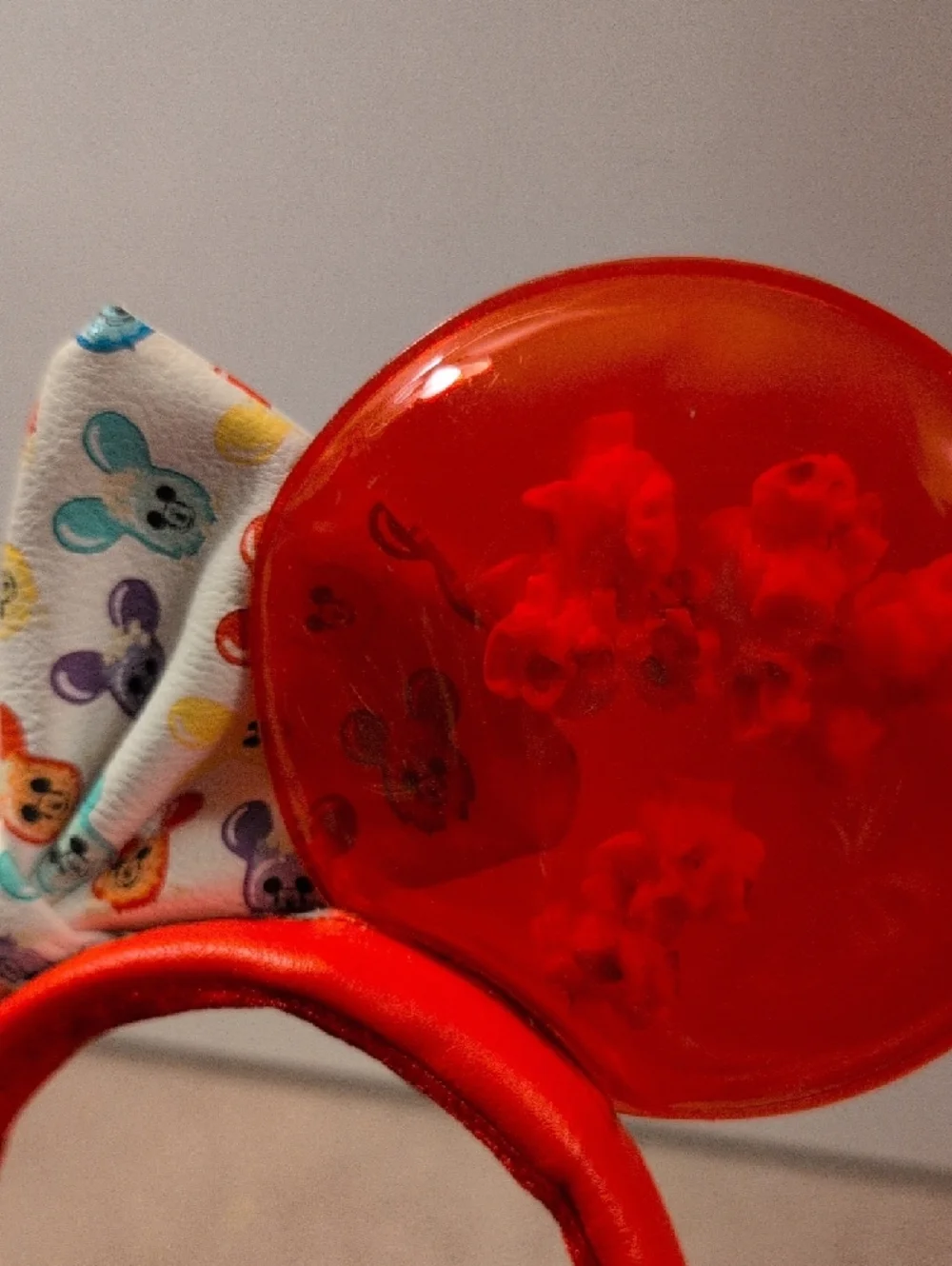 Loungefly Disney Parks Popcorn Balloons Minnie Ears Headband EUC